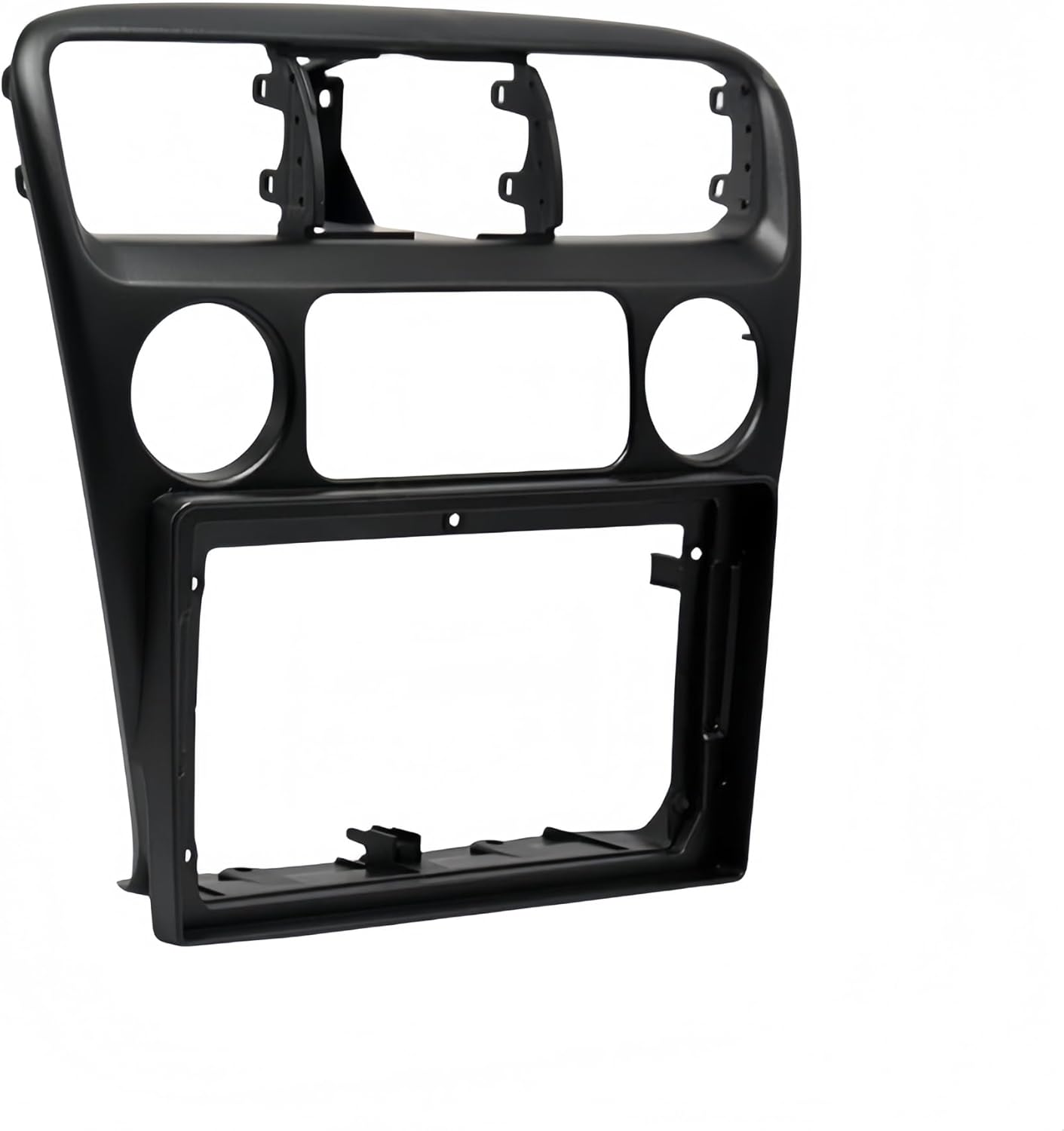 9 Inch Car Radio Fascia Frame 2DIN Install Panel Dashboard Compatible With Accord 6TH 1998-2003(Black)