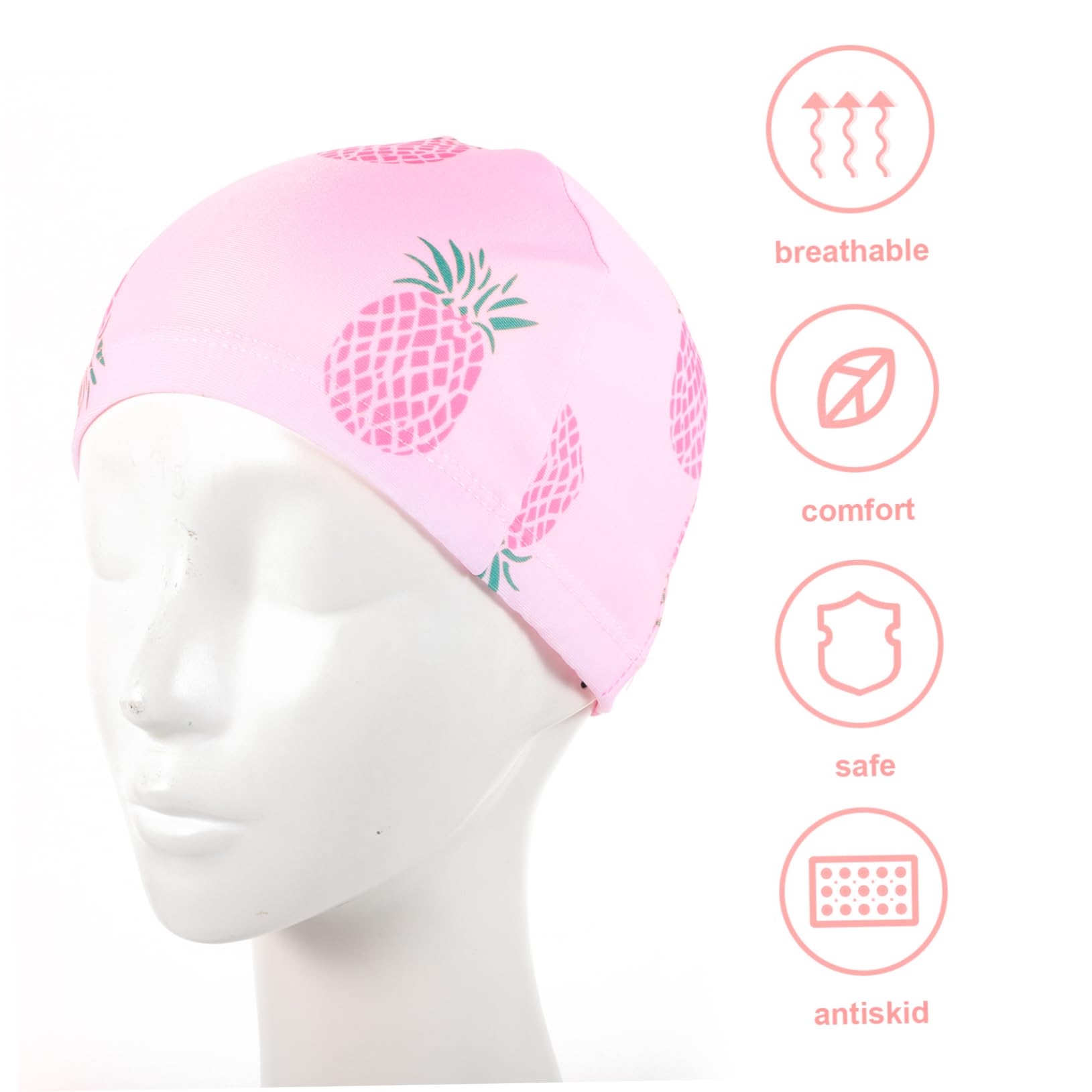 TOYANDONA Gorro De Natación Elástico para Piña para Piscina Y SPA Cómodo Y Transpirable