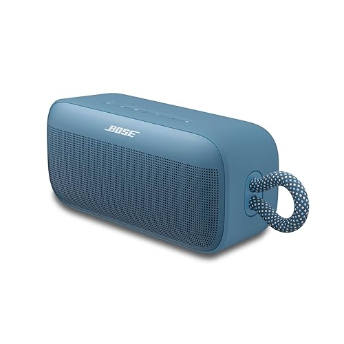 Bose SoundLink Plus Portable Bluetooth Speaker, Wireless Outdoor Speaker, Up to 20 Hours Battery Life, Waterproof and Dustproof, Blue Dusk