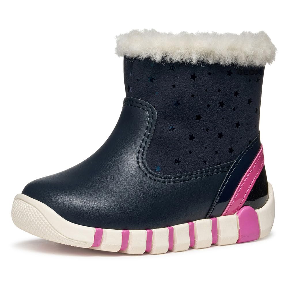 Geox B Iupidoo Girl, First Walker Shoe Bebé-Niñas
