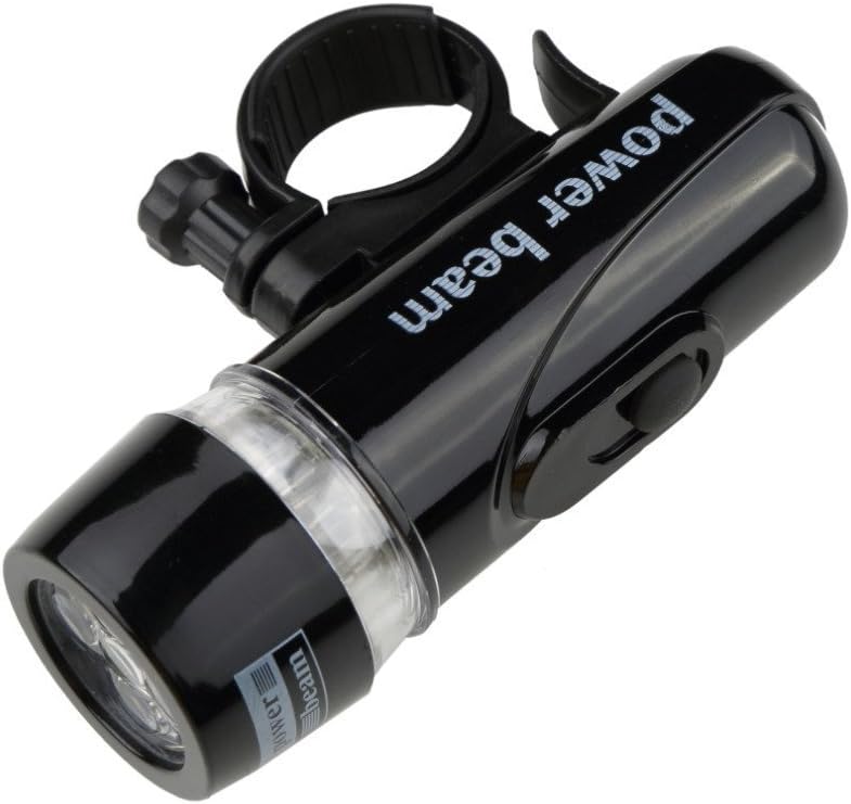 Flipco Bicycle Cycle 5 LED Power Beam Front Head Light Headlight