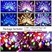 Bluetooth Disco Ball Lights, 9 Colors LED Party Lights DJ Sound Activated Rotating Lights Wireless Phone Connection with Bluetooth Speaker MP3 Play and Remote for Home KTV Wedding Dance Show
