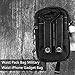ofone Small Tactical Molle Pouch, Military Waist Pouch EDC with Smartphone Holster Holder, Utility Gadget Belt Bag with Gear Clip for Outdoor (Black)