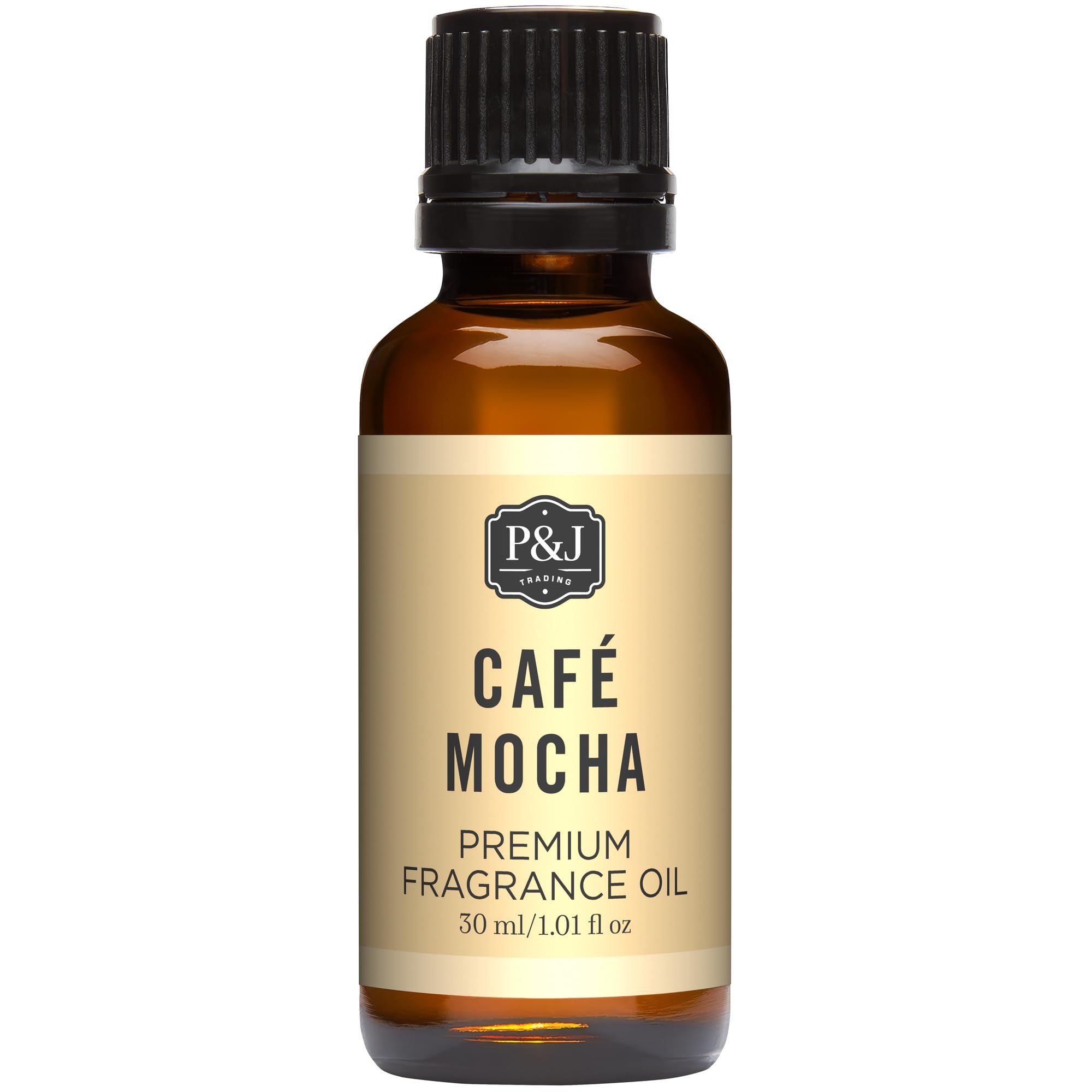 P&amp;J Fragrance Oil - Cafe Mocha 30ml - Candle Scents, Soap Making, Diffuser Oil, Fresh Scents