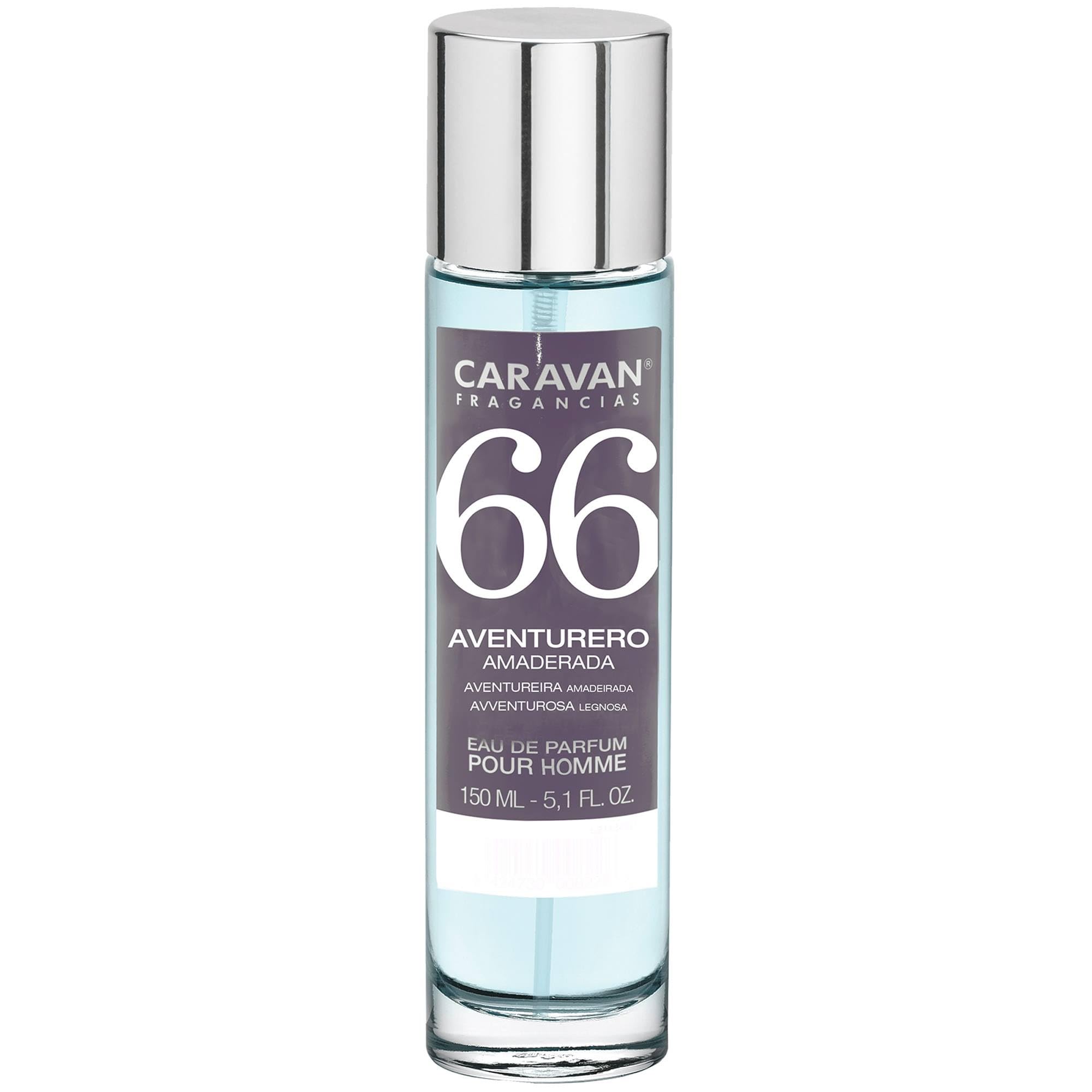 CARAVAN FRAGANCIAS - COFFRET CADEAU avec 2 Parfums Nº66 de 150 ml, pour Homme