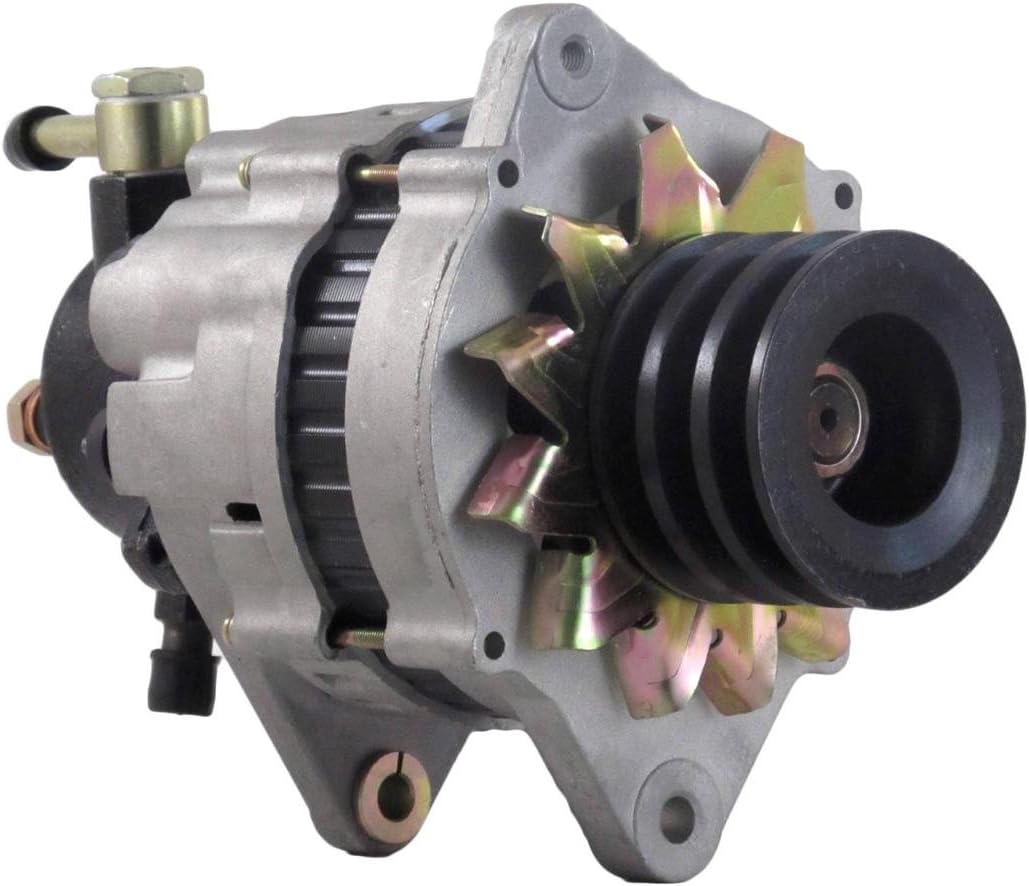 RAREELECTRICAL New 24V Alternator Compatible With Isuzu Npr Nkr Elf 4Hf1 4Hg1 Engine 8-97300-350-0 8-97300-350