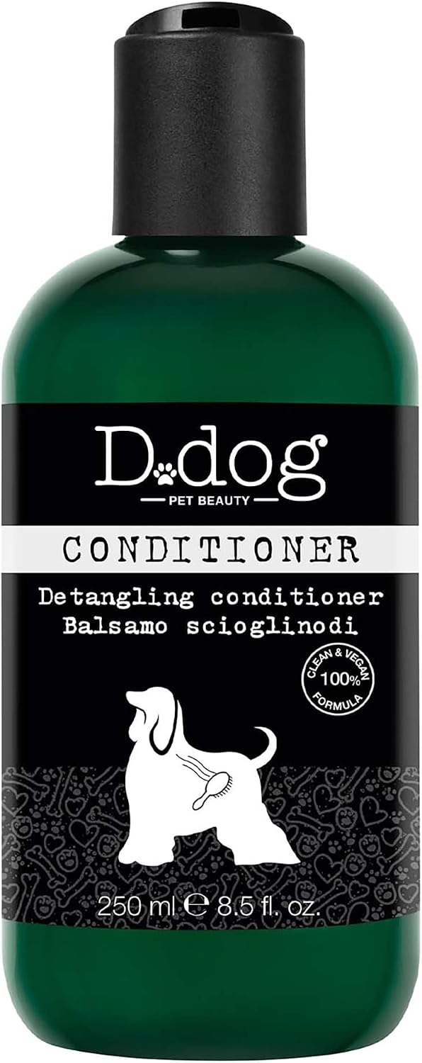 Diego dalla Palma D-Dog Detangling Conditioner - Softens Hair, Easy Combing - Reduces Knots and Tangles - Shield Against Breakage -…