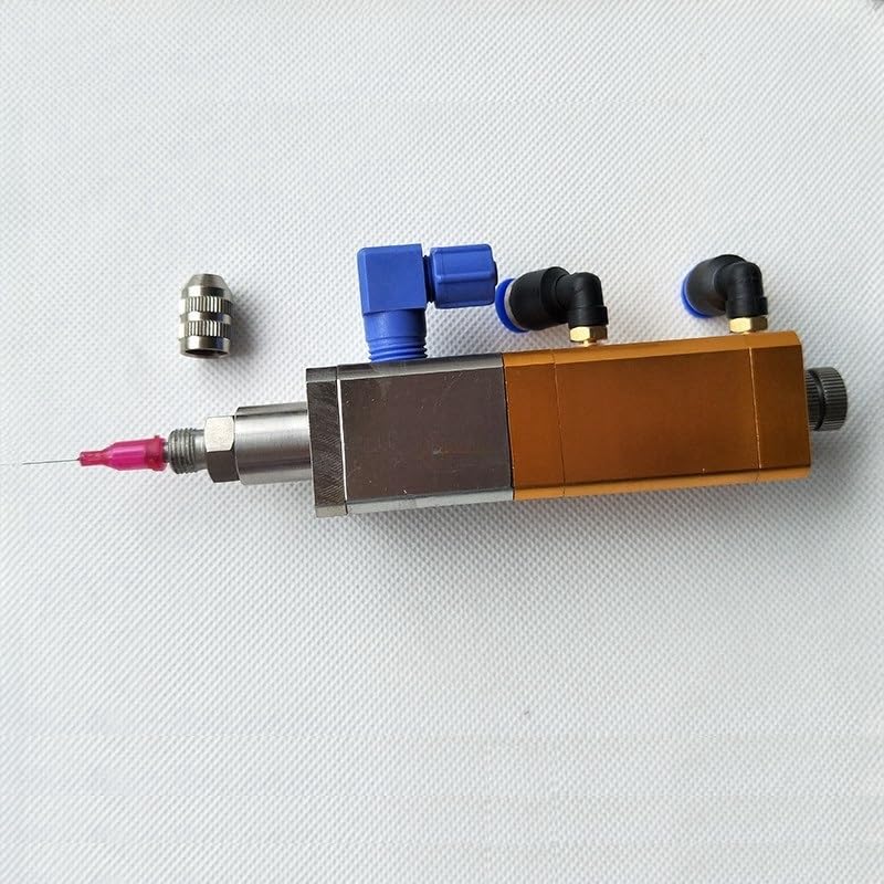 Stainless Steel Single Glue Type Suck Back Dispensing Valve Glue Dispense Nozzle Dispenser Controller