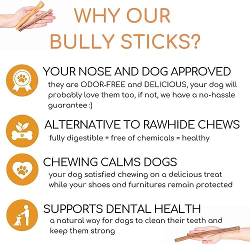 Miniatura 3 de Best For My Pets, palitos sin olor para mascotas, 8 onzas Golosinas naturales para perros