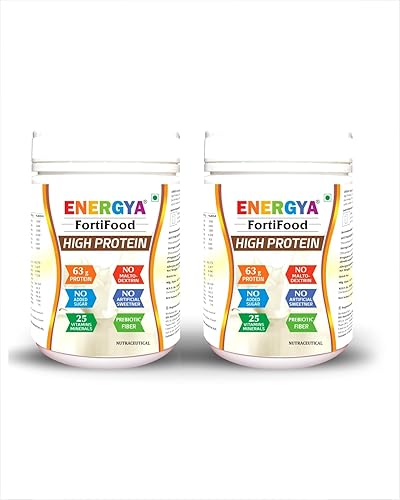 FORTIFOOD - Polvo alto en proteínas, 2.18 onzas, proteína vegetal y suero de leche sabor + fibra prebiótica, 24 vitaminas minerales para músculo,