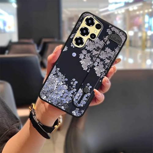 Phone Case Compatible with Oukitel C68, Dirt-resistant Anti-dust Shockproof Wristband Protective Phone cover Back Cover mature D