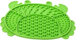 CIYODO Tapete De Comida Lenta Para Animais De Estimação Dispositivo De Distração Para Lavagem De Cães Almofada Para Lamber Com Alívio De Sucção Almofada Para Lamber Cães Em Forma De