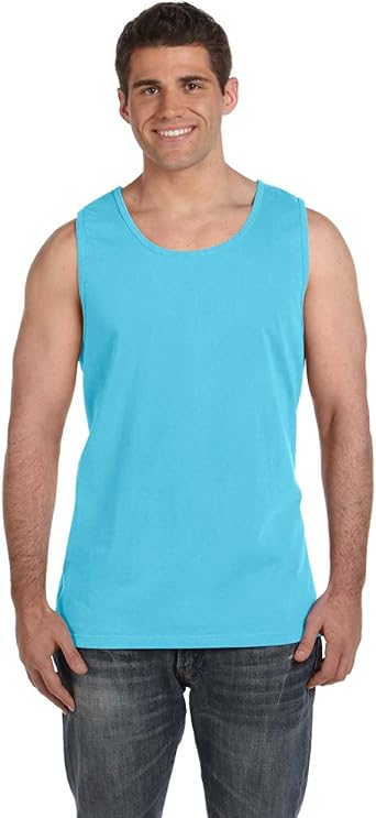 Comfort Colors Adult Heavyweight RS Tank XS LAGOON BLUE