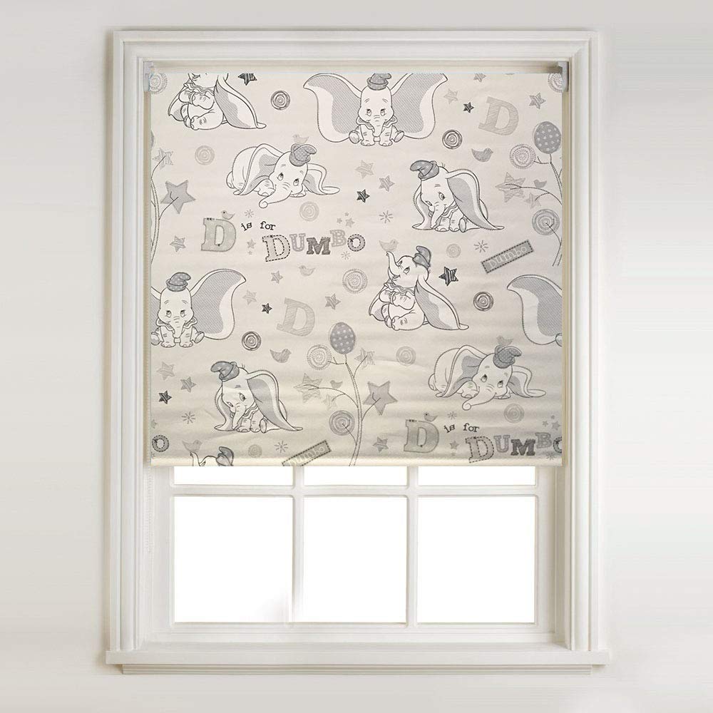 Barnes Blinds And Interiors D Is For Dumbo Barnes Blinds - Patterned Thermal Blackout Roller Blinds 22+ Designs - Free Cut To Size Service (W: 61Cm (2Ft), )
