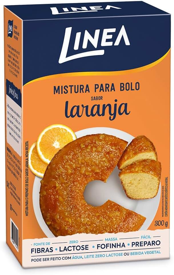 Linea Mistura para Bolo Sabor Laranja 300g