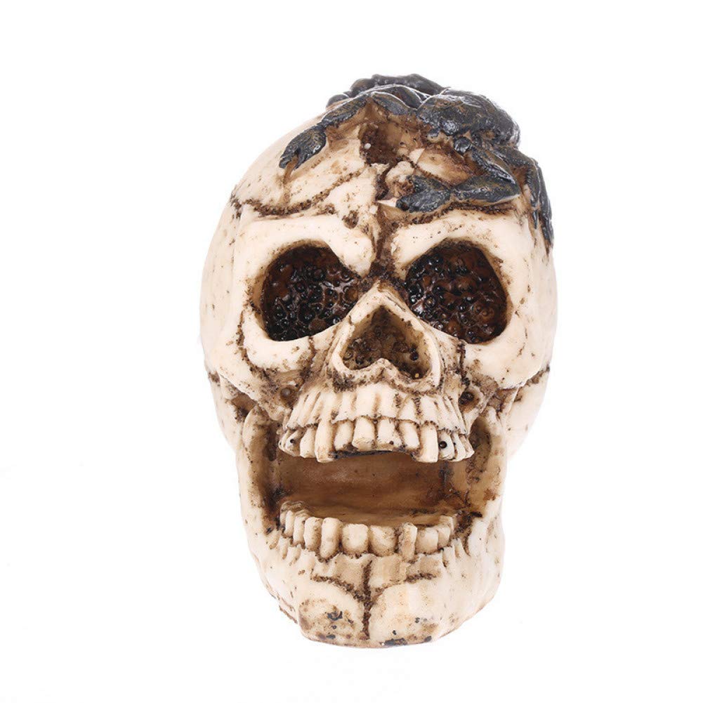 MKYXLN Resin Craft Skull Ornament Statue&Sculpture Creative Home Decoration Accessories
