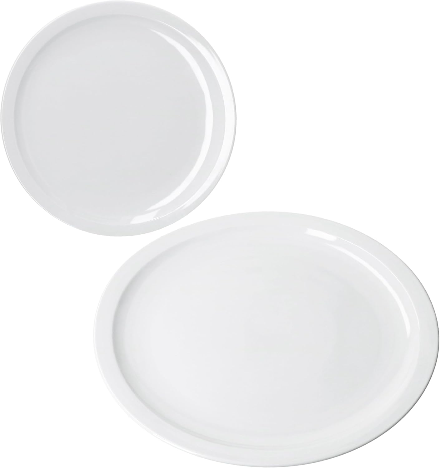 6 assiettes porcelaine la raclette l'hirondelle France - Arts de la table