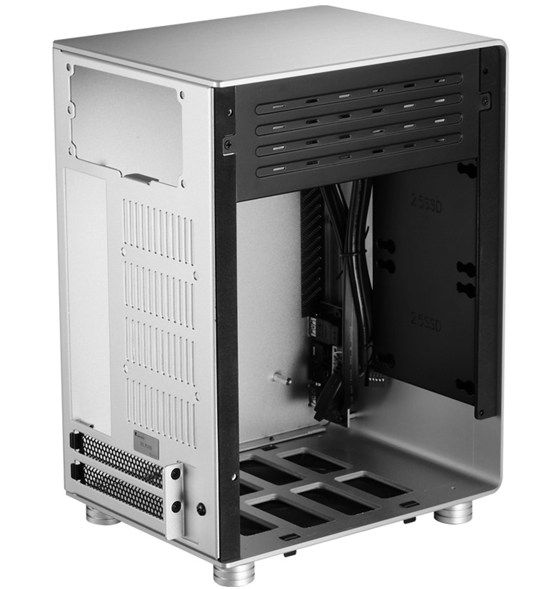 Amazon.co.jp: PCケース JONSBO U1 PLUS シルバー : パソコン・周辺機器