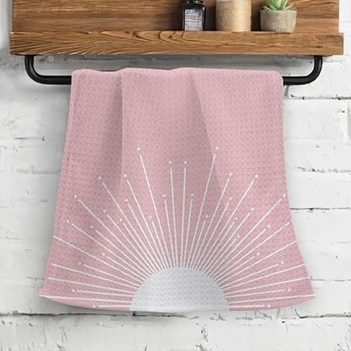 Miniatura 9 de OHSUL Toallas de cocina bohemias, paños de cocina bohemios, toalla de mano de baño bohemia, toalla de cocina bohemia para el sol, accesorios de