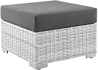 Vista 34 de Modway EEI-4302-LGR-GRY Sofá biplaza con brazo derecho, gris claro