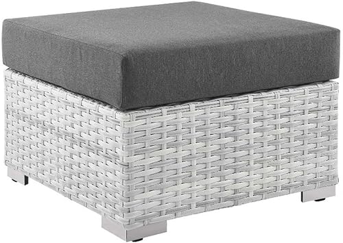 Miniatura 34 de Modway EEI-4302-LGR-GRY Sofá biplaza con brazo derecho, gris claro