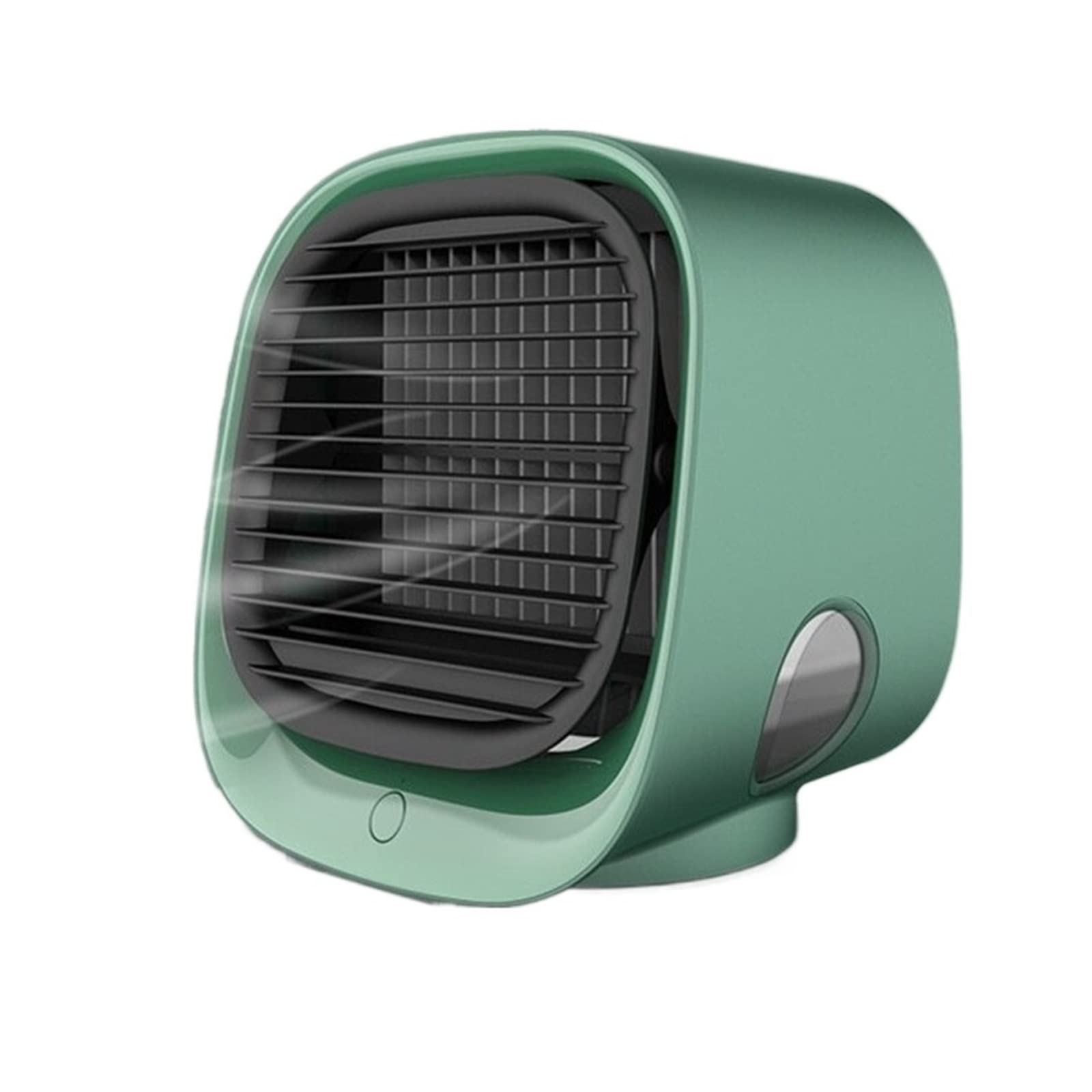 Cczrd Green Mini Air Cooler Usb Desktop Home Office Conditioner Fan Portable Airflow Comfort Refreshing Breeze(Green)