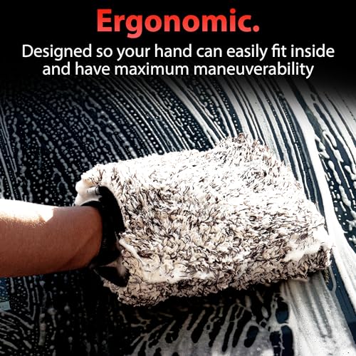 Adam'S Polishes MFWASH MITT Microfiber Car Wash Mitt thumb #3