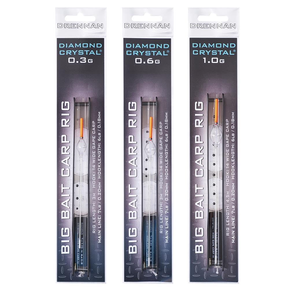 Drennan Diamond Crystal Big Bait Carp Rigs (0.3g)