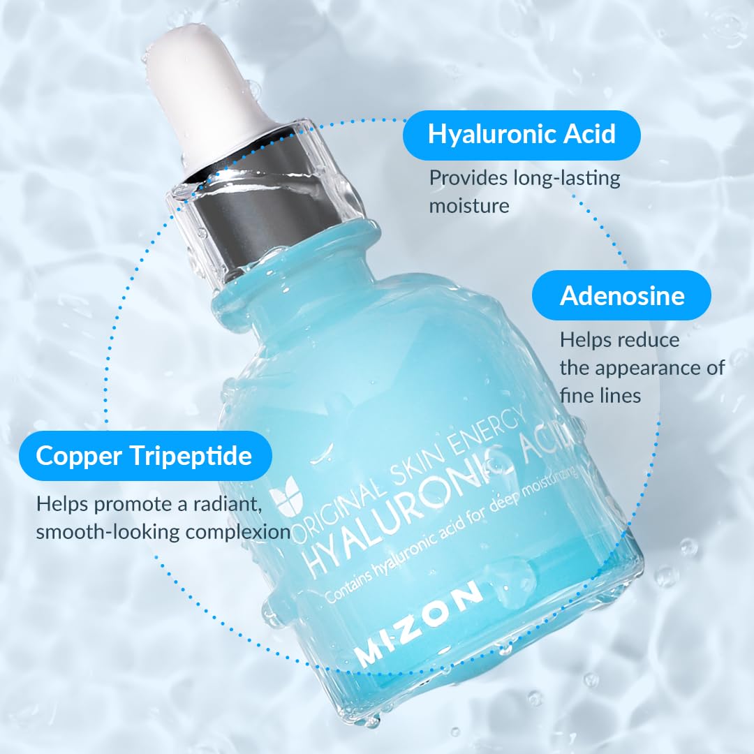 Amazon.com: MIZON Hyaluronic Acid 100 Serum Pure Hyaluronic Acid