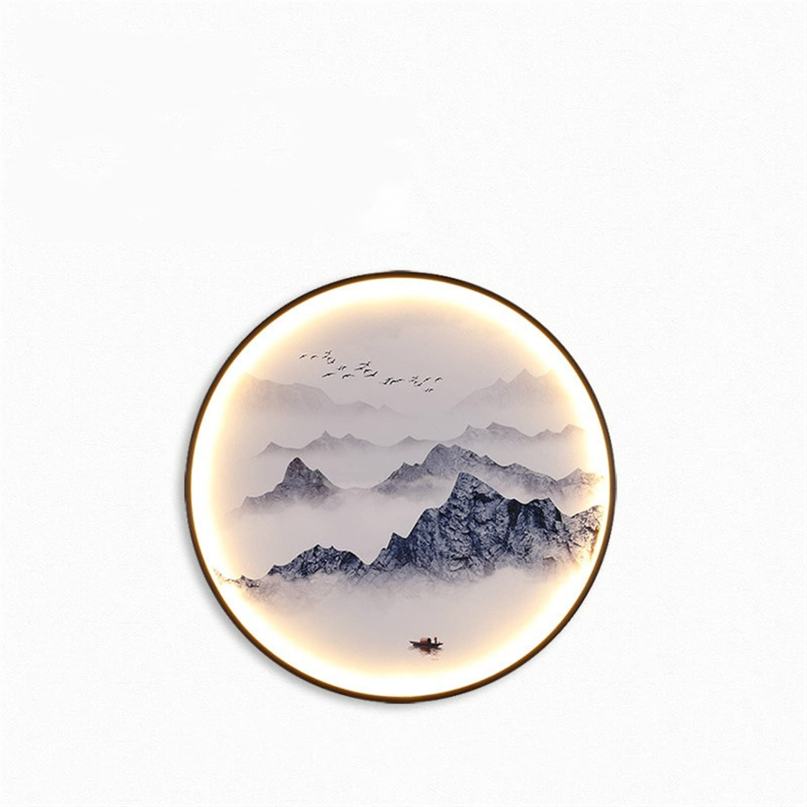 Apliques de pared modernos JCAKES con diseño circular LED de 35cm para interior 5