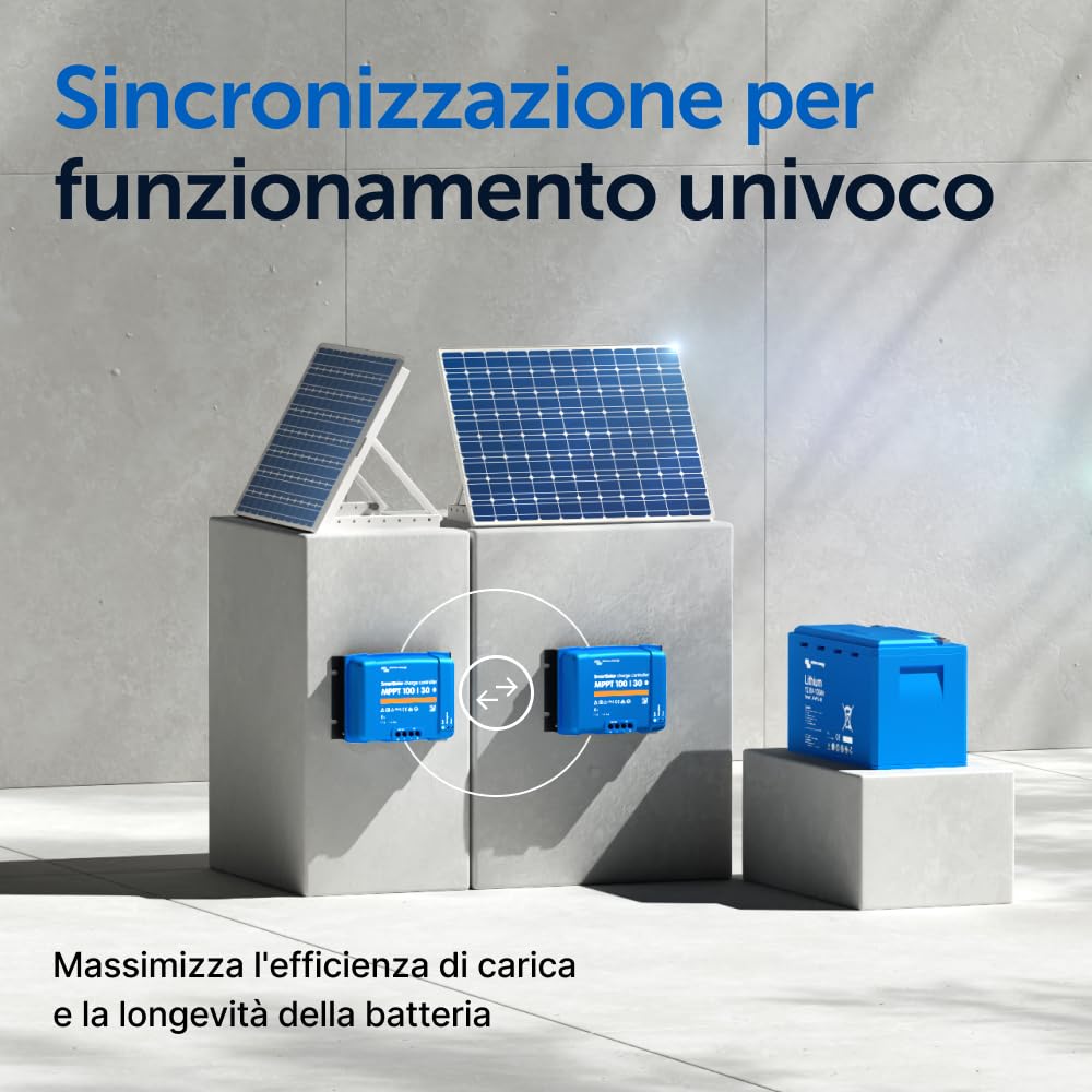 Victron Energy SmartSolar MPPT 100V 30A 12/24V Regolatore di Carica Solare Bluetooth
