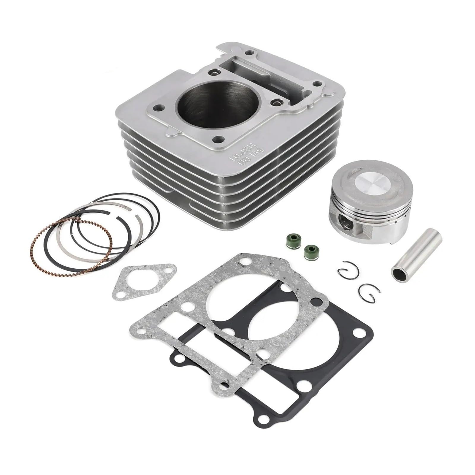 Piston Cylindre Assy Kit De Baril Cylindre À Gros Alésage 185cc 62mm Pour YBR125 Pour YBR 125 Personnalisé 2005-2018