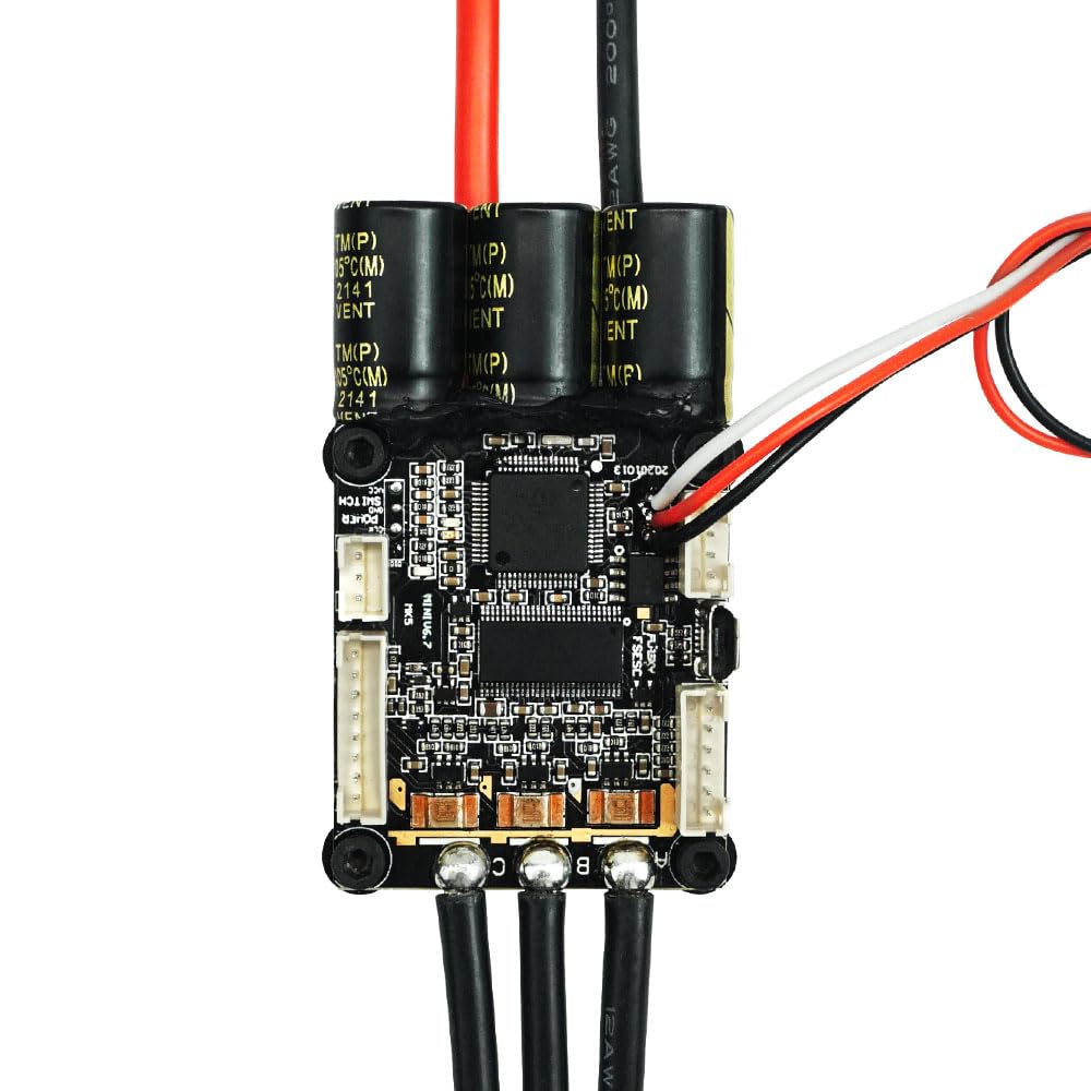 FLIPSKY Mini V6 MK5 with Power Button Base on VESC6.6 with Aluminum Anodized Heat Sink