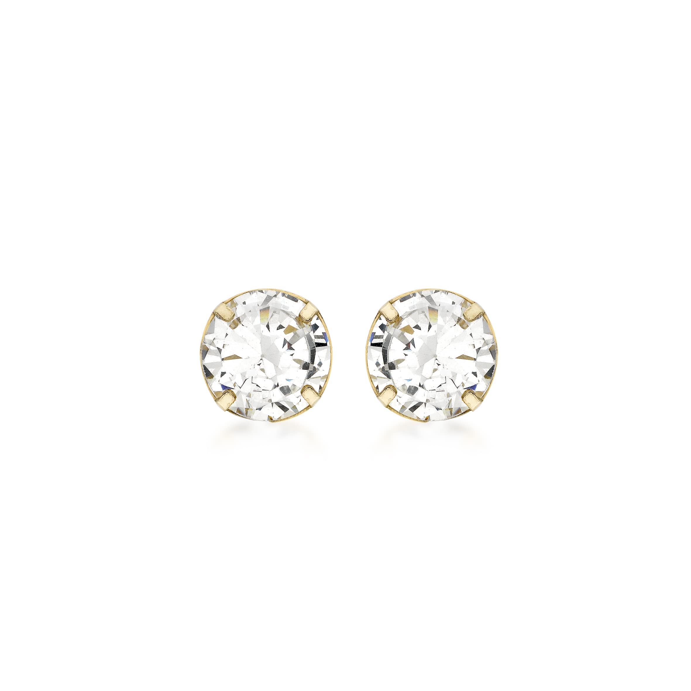 CARISSIMAPendientes de mujer con oro 18 k (750) y circonita