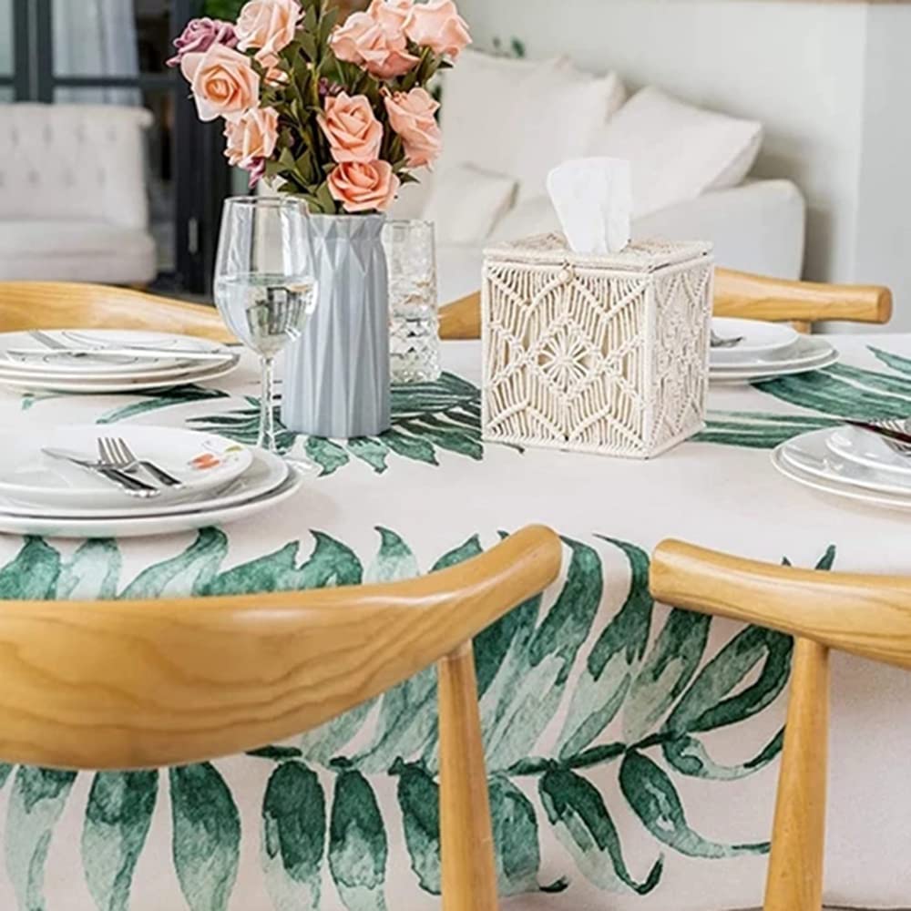 Boho Taschentuchbox Abdeckung - Baumwolle Mit Perlen Makramee Design