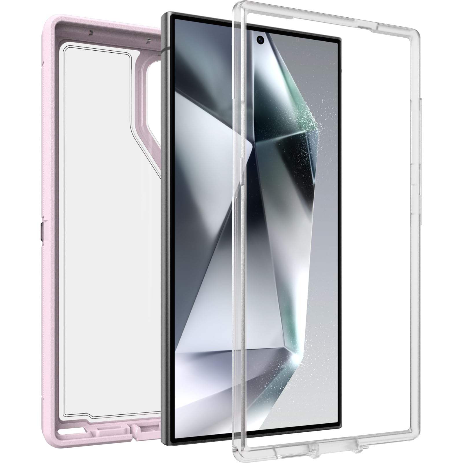 OtterBox Architects Defender Series XT - Funda Transparente - Mountain Frost (Transparente), sin Pantalla, Resistente, se Ajusta a MagSafe, Accesorio de cordón
