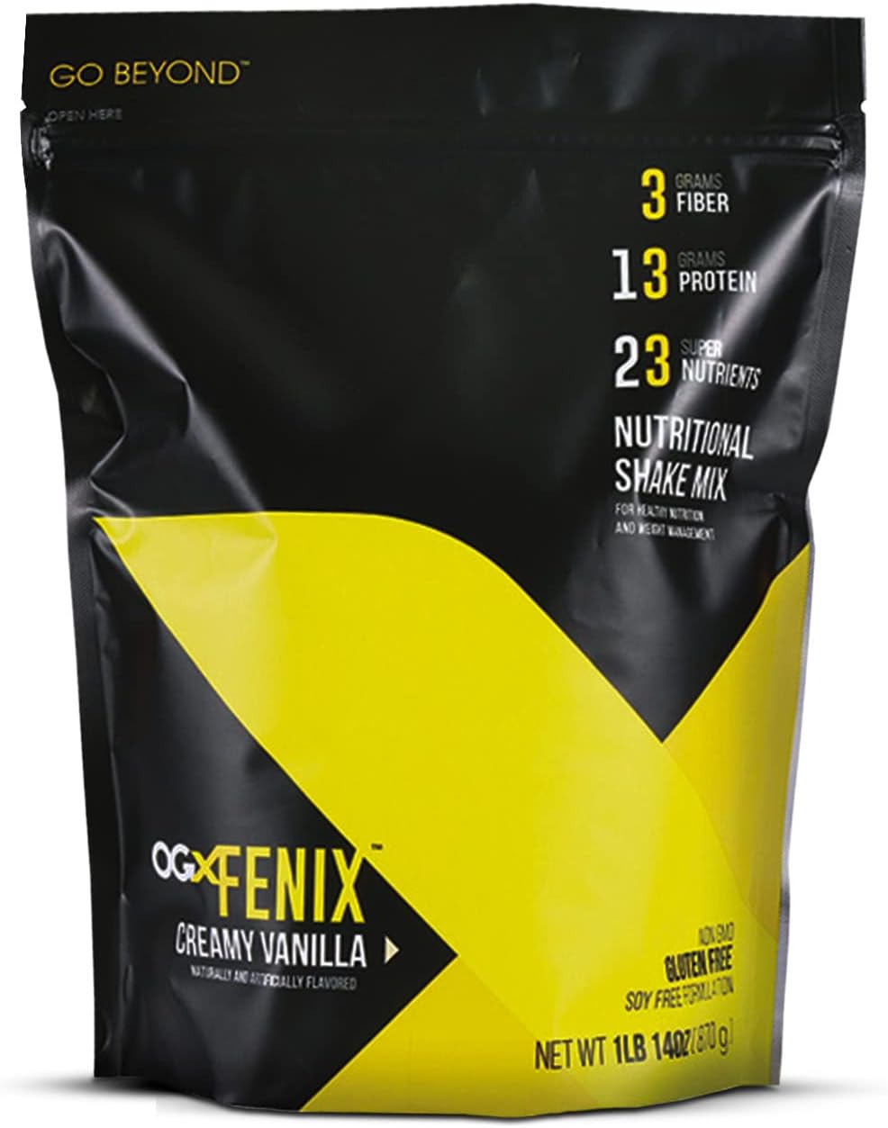 ORGANO OGX Fenix Creamy Vanilla Shake Mix - 30 Servings - 1 Scoop (31 grams)