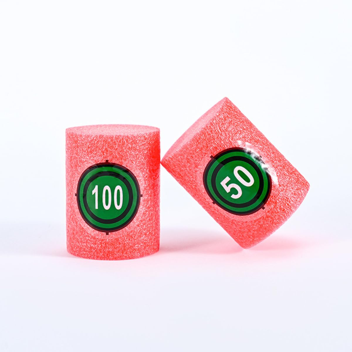 Vaguelly 12 Latas de Juego Pequeñas de Eva para Diana, Cilindros Resistentes y Duraderos para Práctica de Puntería, Juguetes Deportivos Actividades al Aire Libre