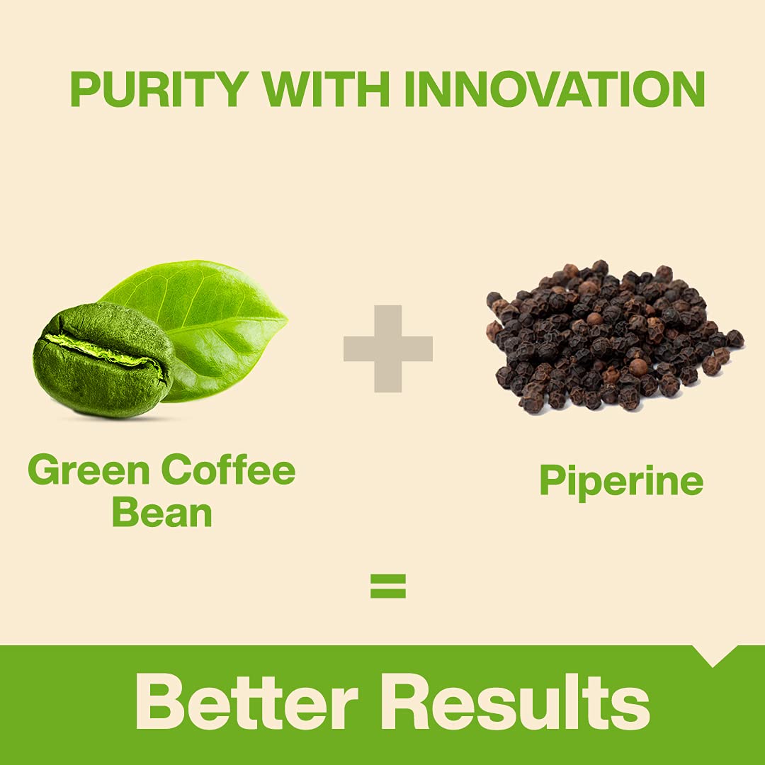 Buy Now Green Coffee Bean Extract (50% Cga) With Piperine 95%, (1500... 3 Buy Now Green Coffee Bean Extract (50% Cga) With Piperine 95%, (1500...