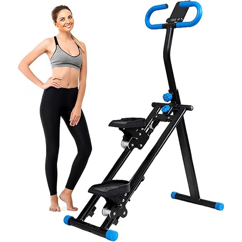 Stair Stepper for Home,Vertical Climber Workout Machine,Stair Stepper with Handlebar for Full-Body Exercise Stair Stepper with Stable Frame Adjustable Handlebar