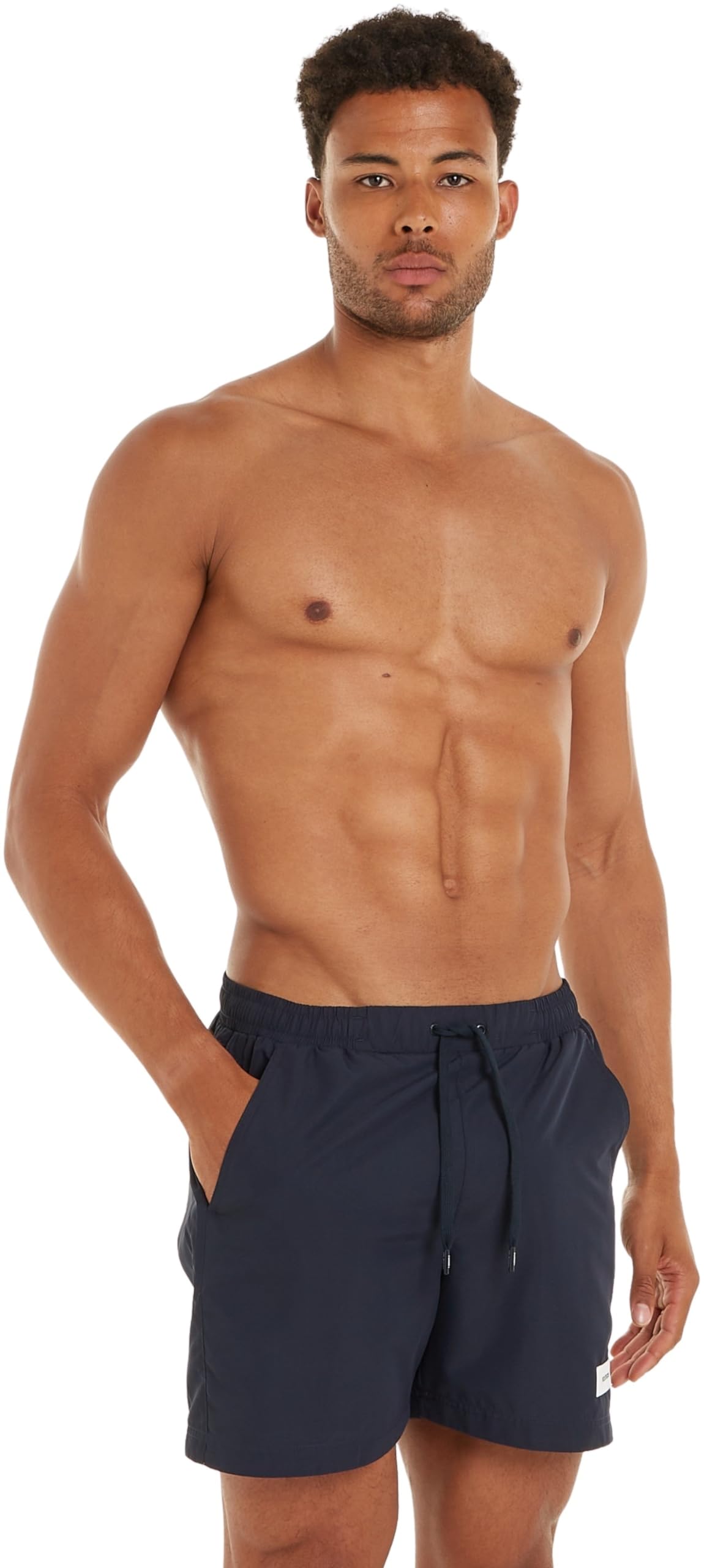 Tommy Hilfiger Bañador Hombre Medium Drawstring Pernera media, Blau (Azul), XXL
