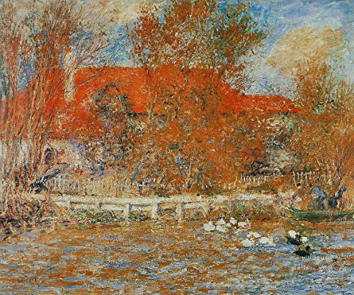 Art Tableau la jument canard Renoir Image Sur Toile Émotion Visuelle