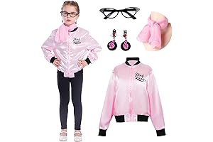Pink Ladies Kids Costume: Transform into a Rydell High Icon