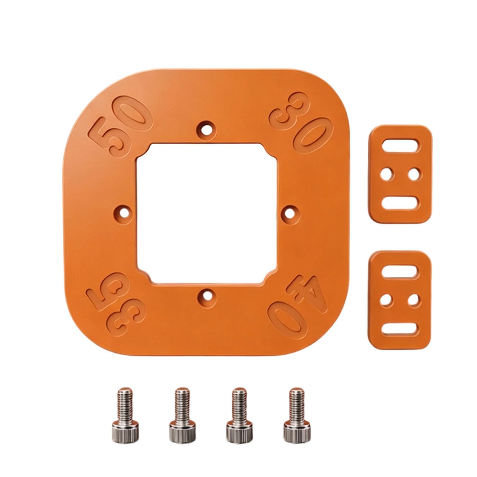 Carotoe R1025 Aluminum Router Corner Jigs Set 10-R50 Precisions Woodworking Corner Templates Easy To Use Router Templates For Woodworking