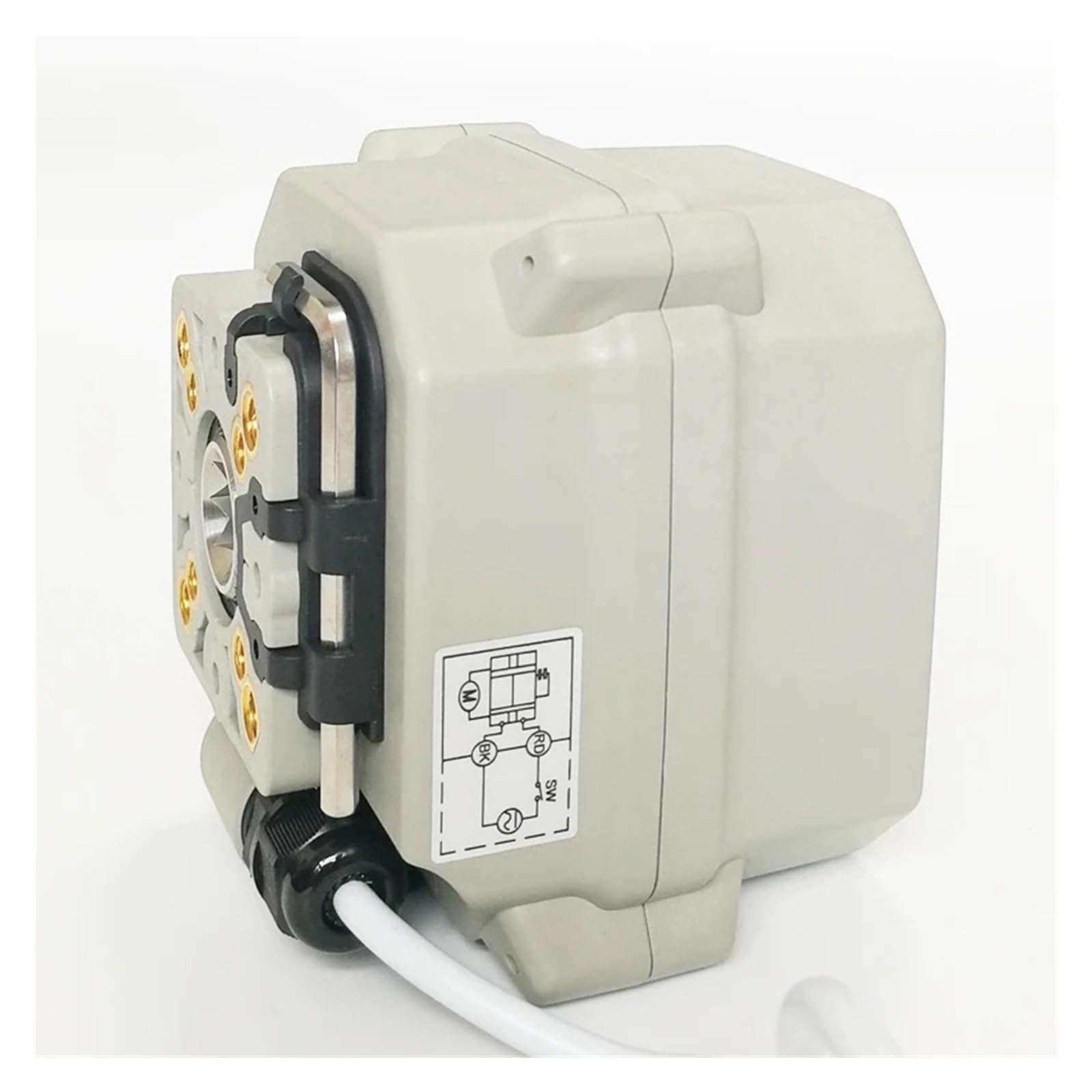 Actuador de válvula F03/F05 15Nm DC12-24V/AC24V | Controlador motorizado con anulación manual(DC24V,CR702)