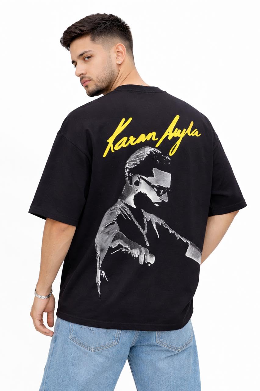 Buy Oversized T-Shirt for Men | Premium Cotton Relaxed Fit Crew