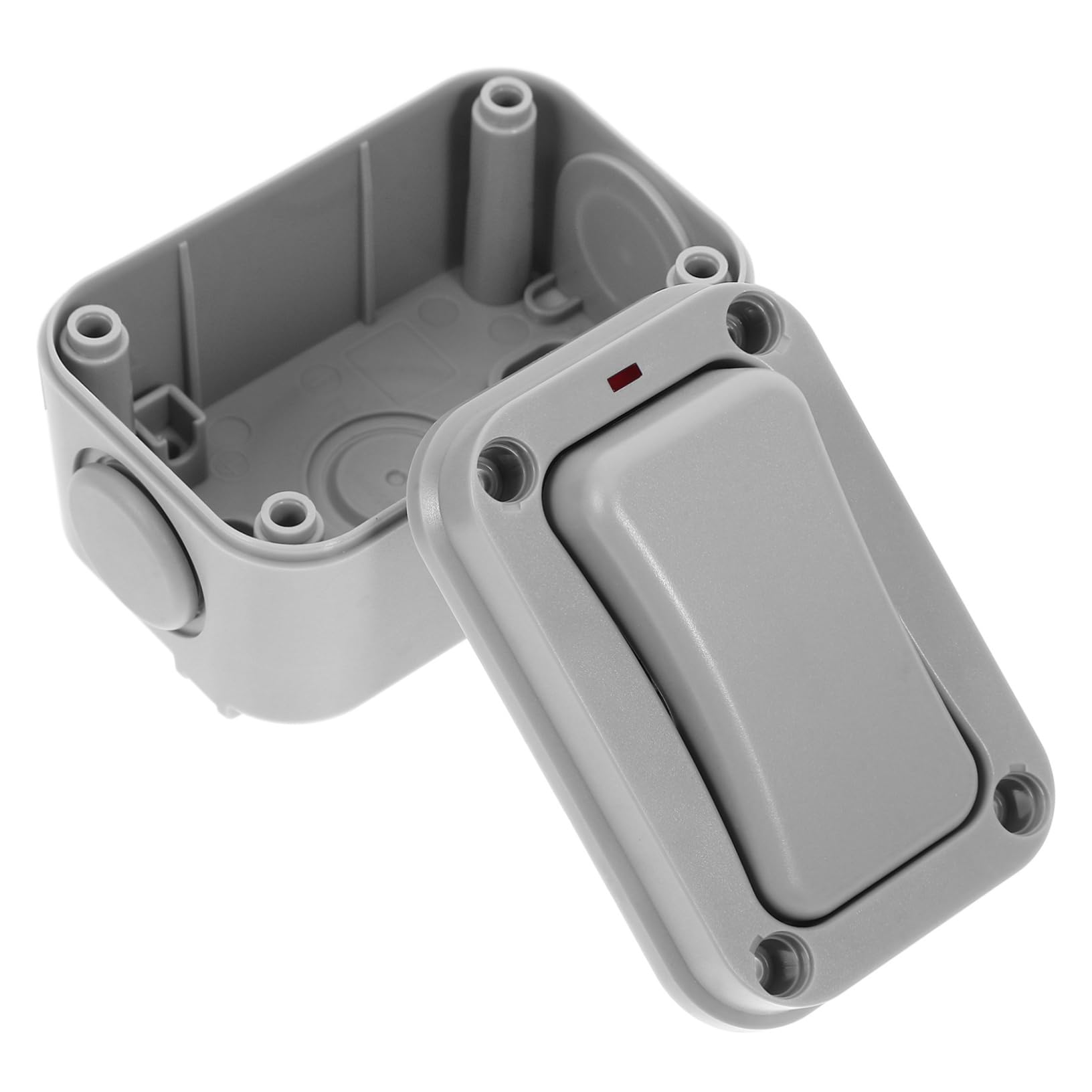 Interruptor exterior estanco IP66 con botón de timbre y luz para pared Artibetter