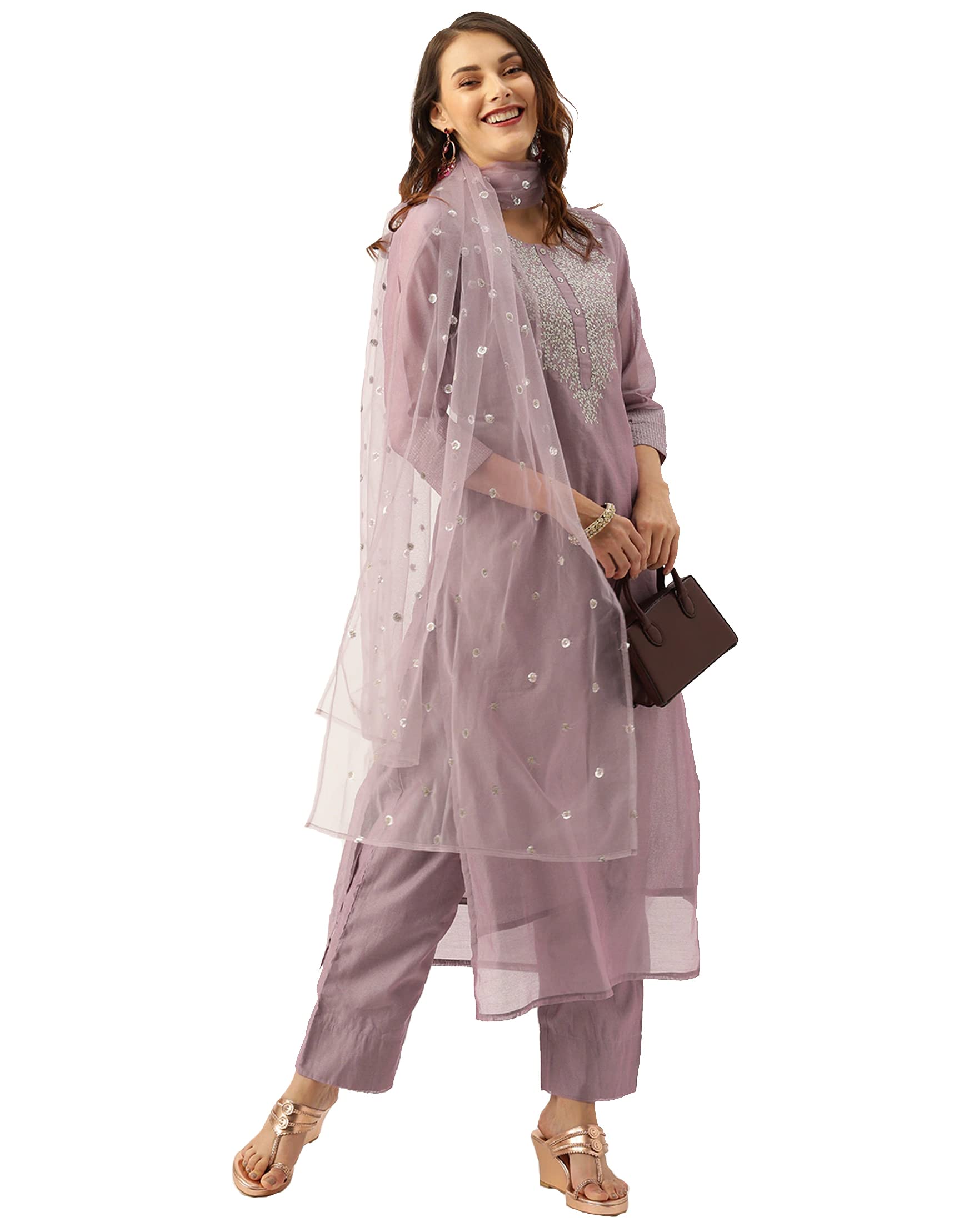 YanustutiKurta Set for Women with Dupatta Indian Party Dress Kurti with Palazzo pant salwar kameez suit women ready to wear