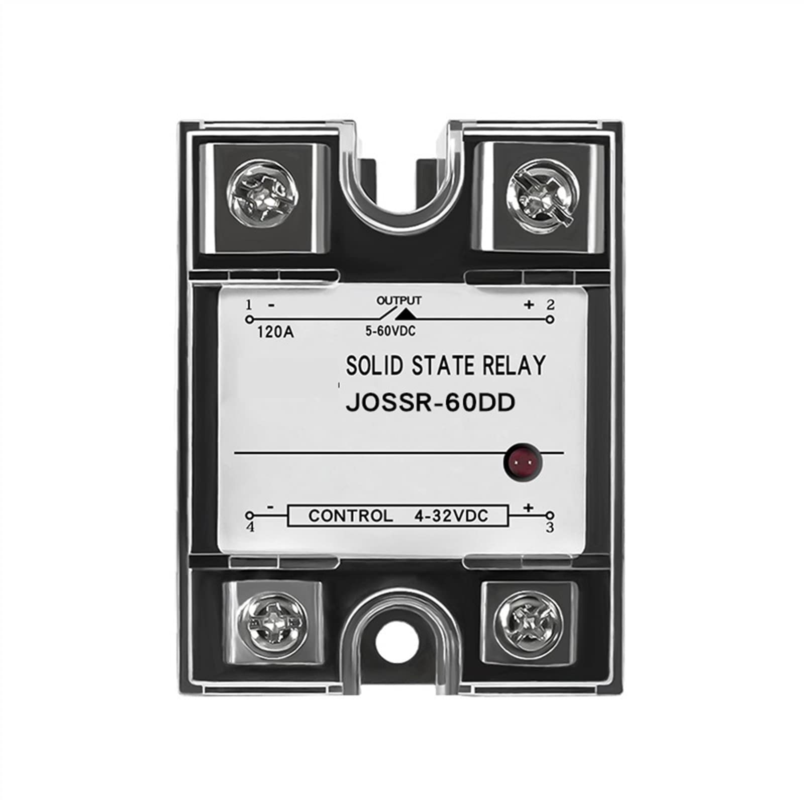 Relé de estado sólido SSR-120DD DC control DC 120A DD monofásica 6