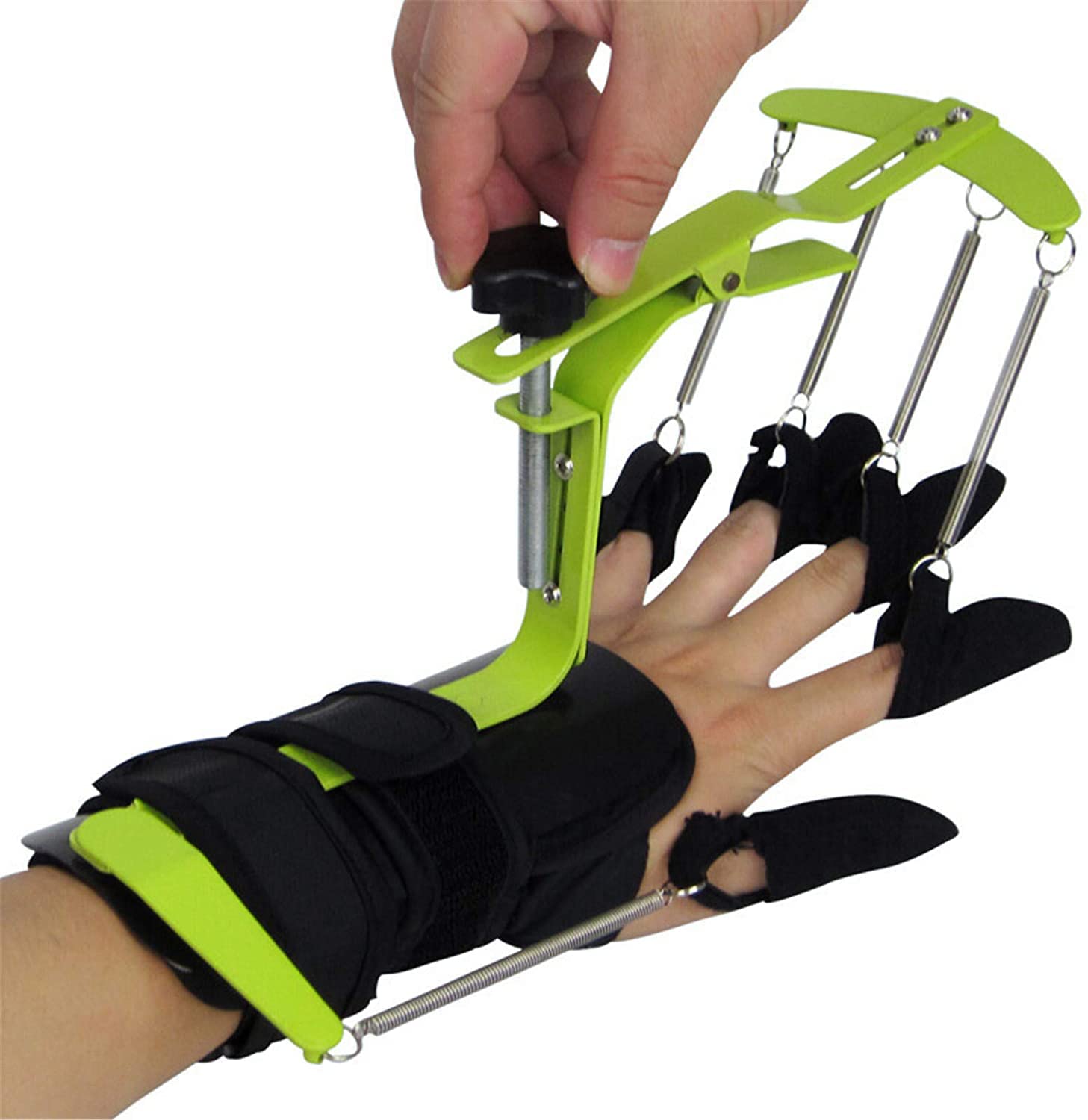 Cuscino per La Riabilitazione del Dito Tutore per Il Polso E Il Dito Correttore Regolabile Riabilitazione del Dito Ortotica Polso Dispositivo per L'esercizio del Polso Ortotico Dinamico